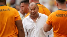 Eddie Jones, sélectionneur de l'Australie.