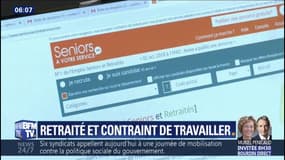 En 2017, plus de 377.000 seniors ont dû cumuler retraite et activité salariée