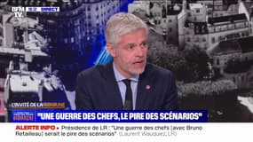 Présidence LR: "Je fais rarement des candidatures de témoignage", affirme Laurent Wauquiez