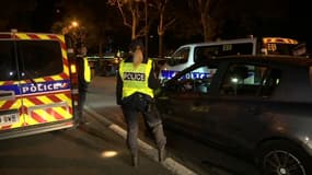 Des contrôles nocturnes sont organisés à Lyon pour faire respecter le confinement.