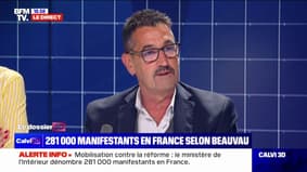 Mobilisation contre la réforme des retraites: "Une belle réussite", pour Frédéric Souillot, secrétaire général de Force ouvrière 