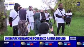 Strasbourg: une marche blanche organisée en hommage à Enzo