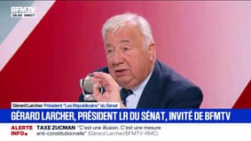 Gérard Larcher, président LR du Sénat: "La réforme des retraites est une nécessité"