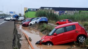 Les dégâts des inondations dans la région de Valence, octobre 2024 