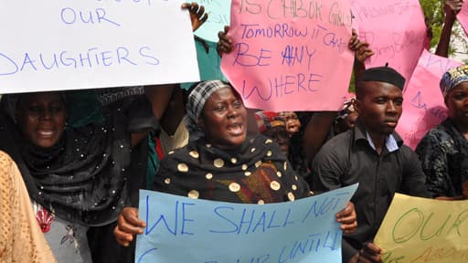 La mobilisation pour sauver les adolescentes enlevées au Nigeria continue.