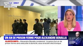 Alexandre Benalla condamné à un an de prison ferme