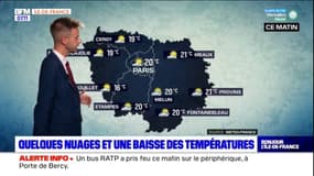 Île-de-France: du beau temps avec des températures en baisse ce lundi, 25°C à Paris