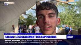 Racing Club de Strasbourg: le soulagement des supporters