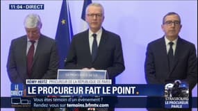 Rémy Heitz : "Nous déplorons désormais la mort de trois personnes, une quatrième victime est en état de mort cérébrale."