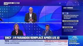 SNCF : J-P. Farandou remplacé après les JO - 07/05