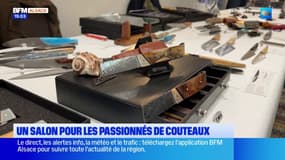 Strasbourg: des couteaux du monde entier attirent une foule de passionnés