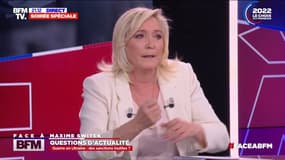 Pour Marine Le Pen, les propos de Bruno Le Maire sont "irresponsables"