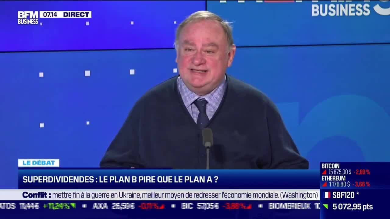 Le Débat : Super-dividende, Le Plan B Pire Que Le Plan A ?, Par Jean ...