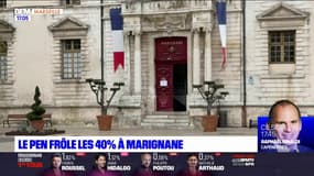 Le Pen frôle les 40% à Marignane