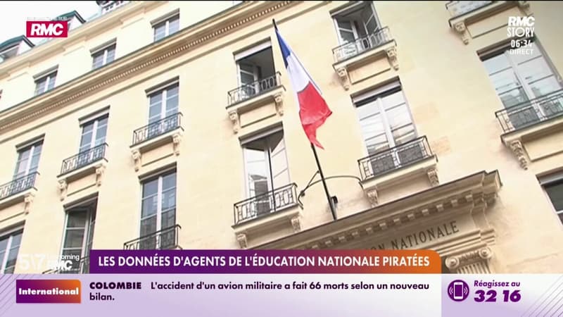 Les données d'agents de l'Éducation nationale piratées