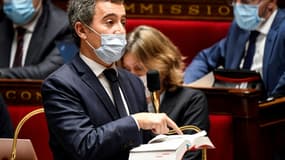 Gérald Darmanin à l'Assemblée nationale, le 20 novembre 2020