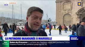 Bouches-du-Rhône: la patinoire inaugurée à Marseille