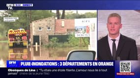 Story 6 : Pluie-inondations, 3 départements en orange - 25/10