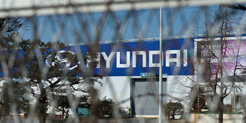 Une usine Hyundai à Asan au sud de Séoul en Corée du Sud, le 10 février 2020 (image d'illustration). 