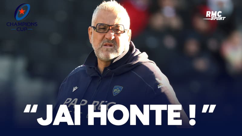 Clermont 14-35 Sale : "J'ai honte" Urios a vu son équipe "pas au niveau"