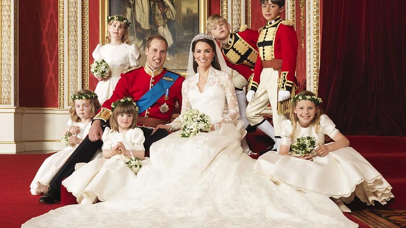 Le mariage de Kate et William en 2011. 