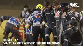 F1 : "J'ai vu la mort arriver" raconte Grosjean