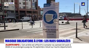 Masque obligatoire à Lyon: les rues signalées