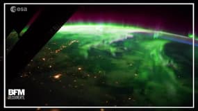 Regardez cette magnifique aurore boréale depuis l'espace