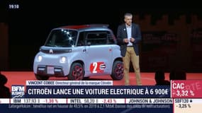 Citroën lance une voiture électrique