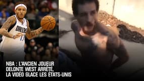 NBA : L'ancien joueur Delonte West arrêté, la vidéo glace les États-Unis