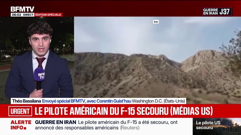 Guerre au Moyen-Orient: le pilote américain du F-15 a été secouru