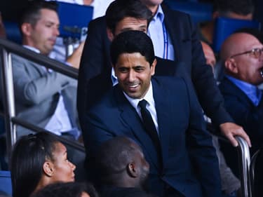 Nasser Al-Khelaïfi au Parc des Princes en septembre 2022