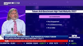 Idée de fonds : Que penser du fonds Tobam Anti-Benchmark High Yield Maturity 2027 - 12/06