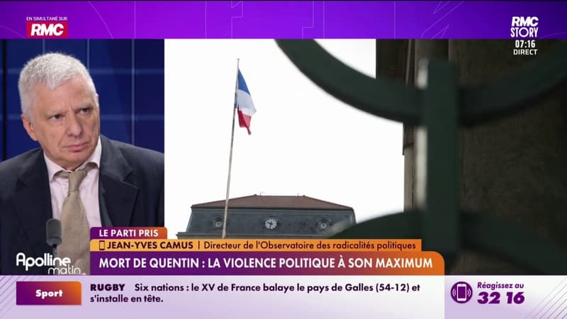 Mort de Quentin : la violence politique à son maximum