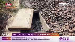 Vols de câbles de cuivre: trois hommes arrêtés 
