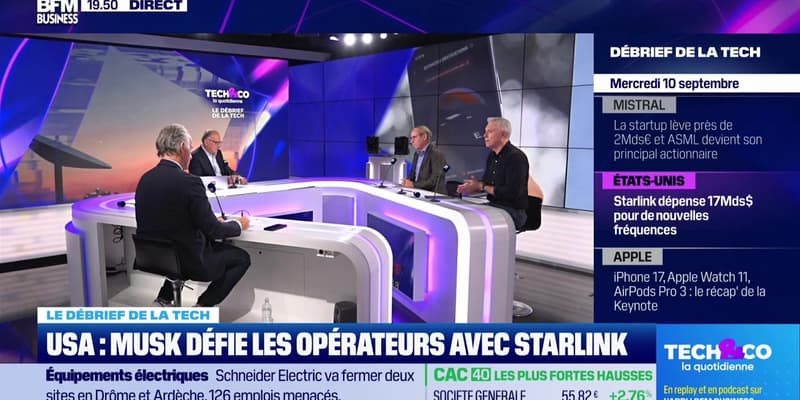 Le Débrief de la tech - Mercredi 10 septembre