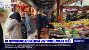 Côte d'Azur: les Azuréens vont faire leurs courses de Noël au marché de Vintimille