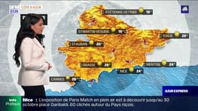 Météo Côte d’Azur: un beau soleil ce dimanche malgré des températures en baisse, jusqu'à 24°C à Nice