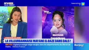 La Villeurbannaise Mayane El-Baze dans "Danse avec les stars"