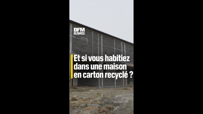 Et si vous habitiez dans une maison en carton recyclé ?
