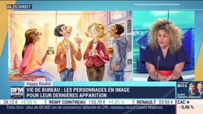 Happy Boulot : Vie de bureau, les personnages en image pour leurs dernières apparitions par Laure Closier - 17/07