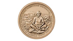 La pièce de 1 dollar de Steve Jobs.