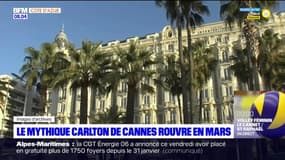 Cannes: le Carlton rouvre le 13 mars prochain