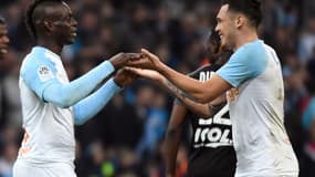 Mario Balotelli et Lucas Ocampos 