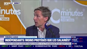  Les indépendants sont-ils moins protégés que les salariés? Pour Frédéric Camus (FCI Immobilier) "il n'y a aucun doute", les indépendants sont moins protégés