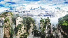 Le parc national de Zhangjiajie en Chine, qui a inspiré à James Cameron les décors d'"Avatar".