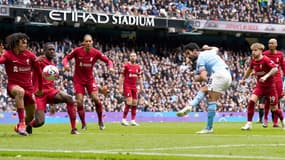 Gundogan lors de Manchester City-Liverpool, à Manchester le 1er avril 2023