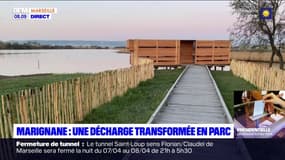 Marignane : une décharge transformée en parc  