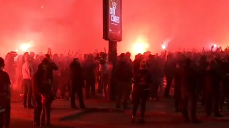 PSG: comment les ultras ont fêté le titre à l’extérieur du Parc