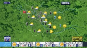 Météo Paris-Ile de France du jeudi 8 décembre: Des éclaircies demain matin